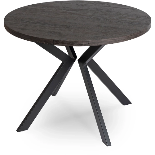 Stół rozkładany ALIBABA 90-190 cm Czarny
