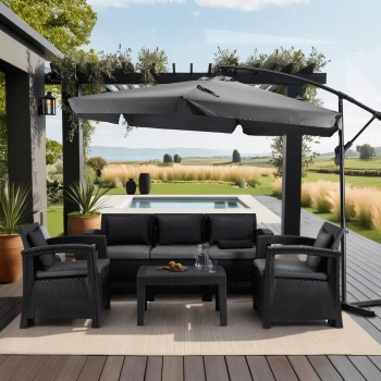 Parasol Ogrodowy MAGNUM Szary