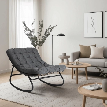 Fotel Bujany KMPRO Szary