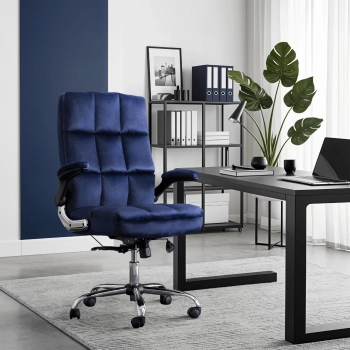 Fotel Obrotowy BONO Granatowy