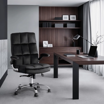 Fotel Obrotowy BONO Czarny