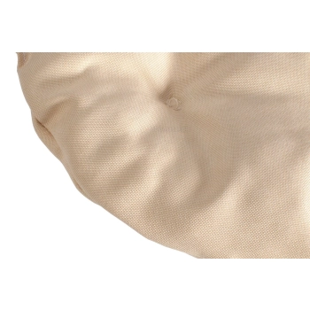 Poduszka okrągła na krzesło OFELIA 36 cm - kremowa