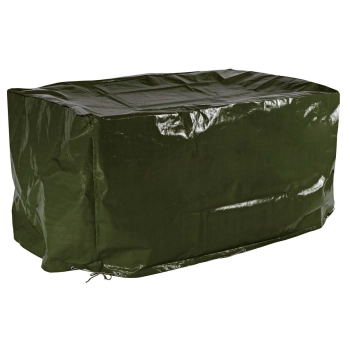 Gruby pokrowiec na meble 8-osobowe 130x210x90 cm - zielony