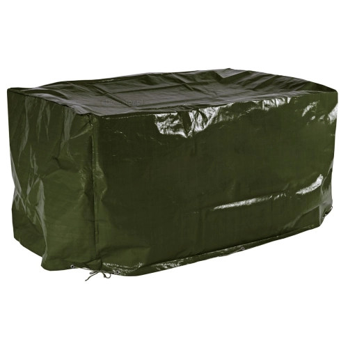 Gruby pokrowiec na meble 8-osobowe 130x210x90 cm - zielony
