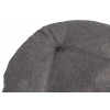 Poduszka okrągła na krzesło OFELIA 36 cm - jasnoszara