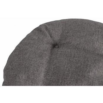 Poduszka okrągła na krzesło OFELIA 36 cm - jasnoszara