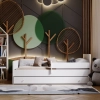 Łożko dziecięce MAX z szufladą i barierką 160x80