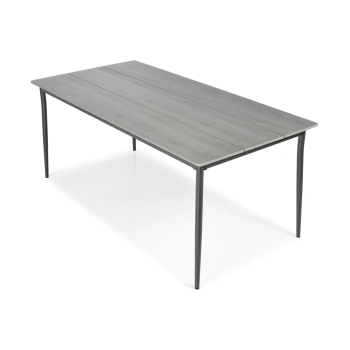 Stół ogrodowy aluminiowy BOSANO 180 - czarny