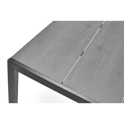 Stół ogrodowy aluminiowy PARMA 150 - czarny