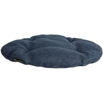 Poduszka okrągła na krzesło OFELIA 36 cm - granatowa