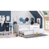 Łóżko podwójne LUK 160x80 Gwiazdki