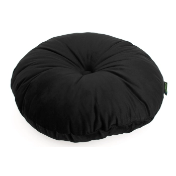 Okrągła poduszka OLIWIA 40 cm - czarna