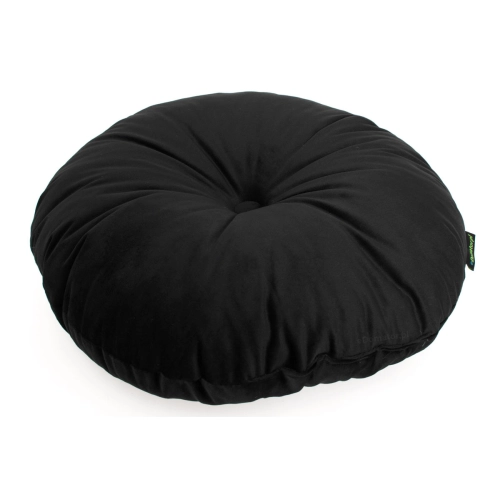 Okrągła poduszka OLIWIA 40 cm - czarna