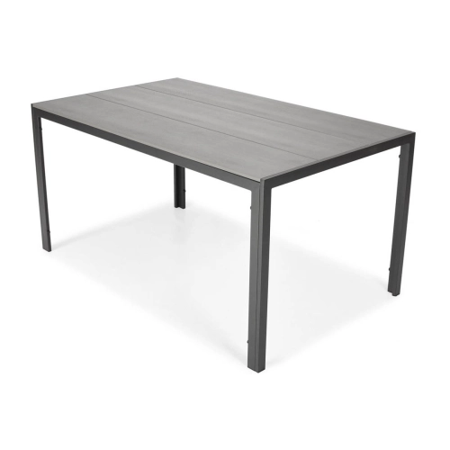 Stół ogrodowy aluminiowy PARMA 150 - czarny