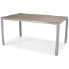 Stół ogrodowy aluminiowy MODENA 150 - Srebrny