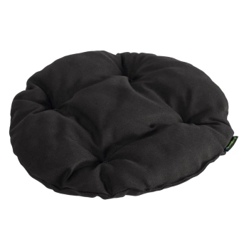 Poduszka okrągła na krzesło OFELIA 36 cm - czarna