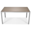 Stół ogrodowy aluminiowy MODENA 150 - Srebrny