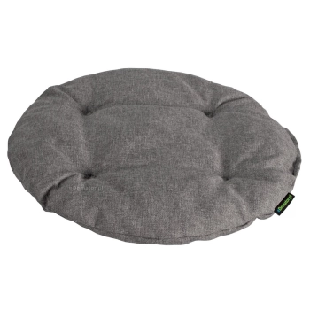 Poduszka okrągła na krzesło OFELIA 36 cm - jasnoszara