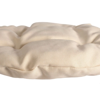 Poduszka na krzesło KAMILA 43 x 40 cm - kremowa