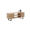 Szafka RTV 155 cm loft dąb craft złoty - jodełka