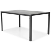 Stół ogrodowy aluminiowy PARMA 150 - czarny