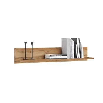 Półka  Shelf 100 cm dąb craft złoty