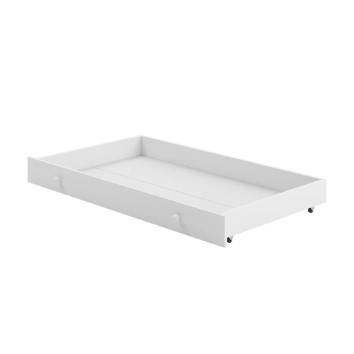 Łożko dziecięce ERYK z szufladą i barierką 160x80 panel czarny