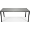 Stół ogrodowy aluminiowy PARMA 180 - czarny
