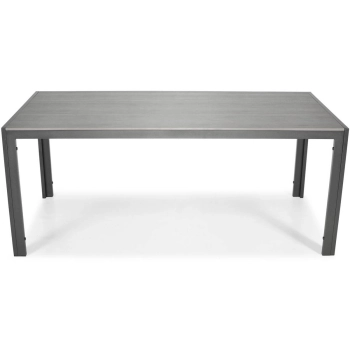 Stół ogrodowy aluminiowy PARMA 180 - czarny