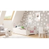 Łożko pojedyncze Pink Cat 160x80 z szufladą