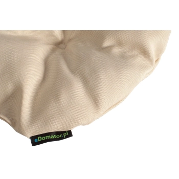 Poduszka na krzesło KAMILA 43 x 40 cm - kremowa