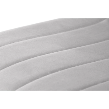 Krzesło welurowe SOFIA - szare