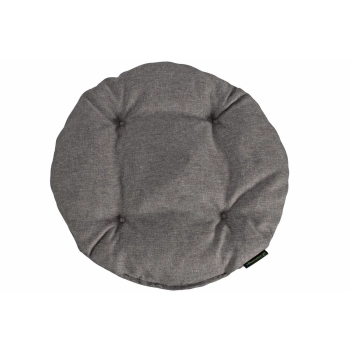 Poduszka okrągła na krzesło OFELIA 36 cm - jasnoszara