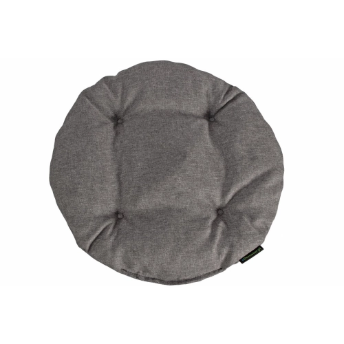 Poduszka okrągła na krzesło OFELIA 36 cm - jasnoszara