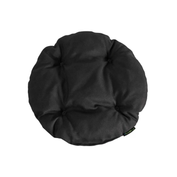 Poduszka okrągła na krzesło OFELIA 36 cm - czarna
