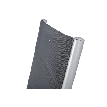 Krzesło ogrodowe składane aluminiowe WENECJA  - Srebrne