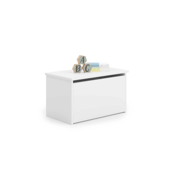 Skrzynia na zabawki Daria biała