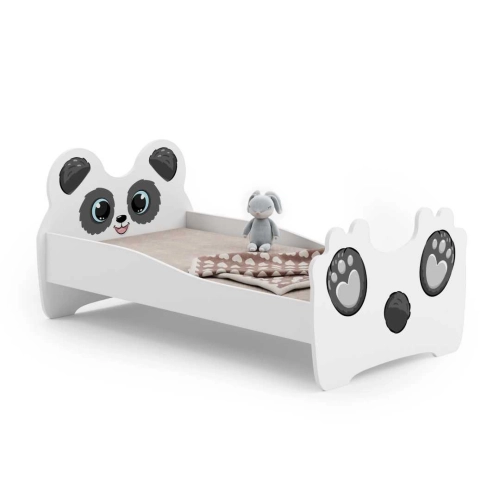 Łożko pojedyncze Panda 140x70 z materacem