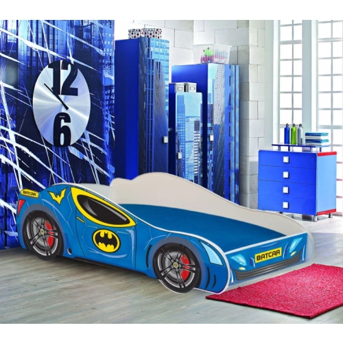 Łóżko dziecięce auto Batcar 140x70