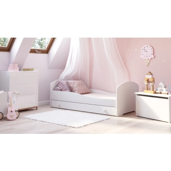 Łóżko pojedyncze Luk 160x80 z szufladą