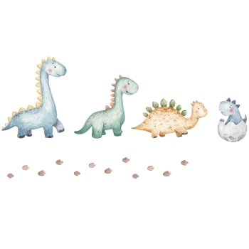 Łożko dziecięce LUK z szufladą i barierką 160x80 Dinozaury