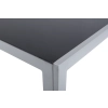 Stół ogrodowy aluminiowy WENECJA 150 x 90 cm - srebrny