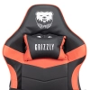 Fotel Gamingowy Grizzly RACE- Czerwony