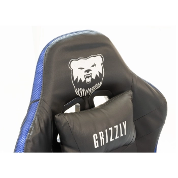 Fotel Gamingowy Grizzly RGB - Czarny