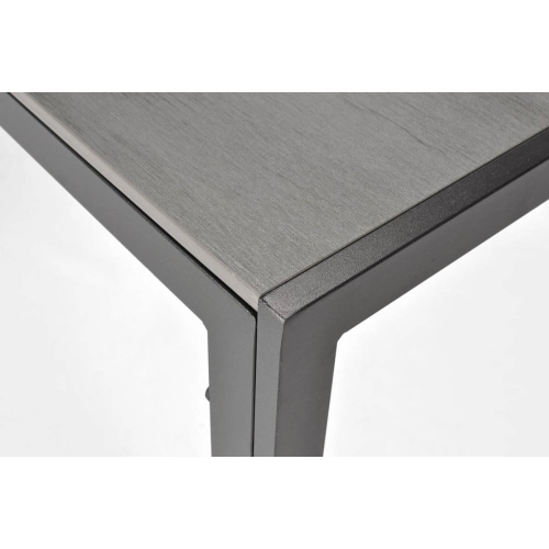 Stół ogrodowy aluminiowy PARMA 180 - czarny