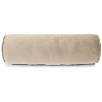 Dekoracyjna poduszka do salonu wałek 50 cm - beżowy