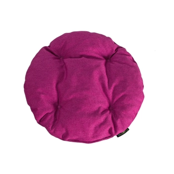 Poduszka okrągła na krzesło OFELIA 36 cm - fuksja