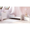 Łożko dziecięce LUK z barierką 160x80 Słonik