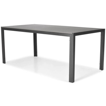 Stół ogrodowy aluminiowy PARMA 180 - czarny