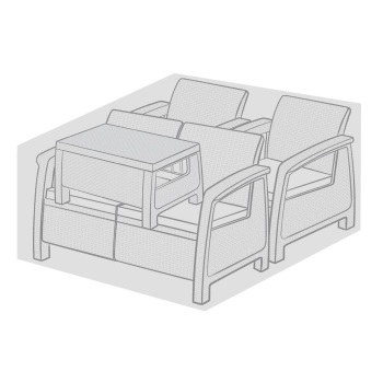 Pokrowiec na meble CORFU SET i BOX 150x150x82 cm